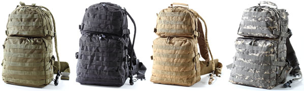 Large Tactical Packback from Monkey Paks, in 4 Colors