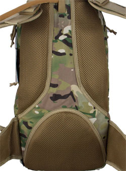 Mesh Padding on Back of Wasing Hydration Miltary-Style Backpack