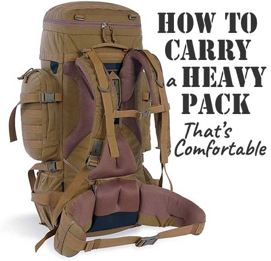 Mk3 Rucksack - Carry a Heavy Backpack that's Comfortable