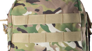 Molle System on the Wasing Hydration Tactical Backpack